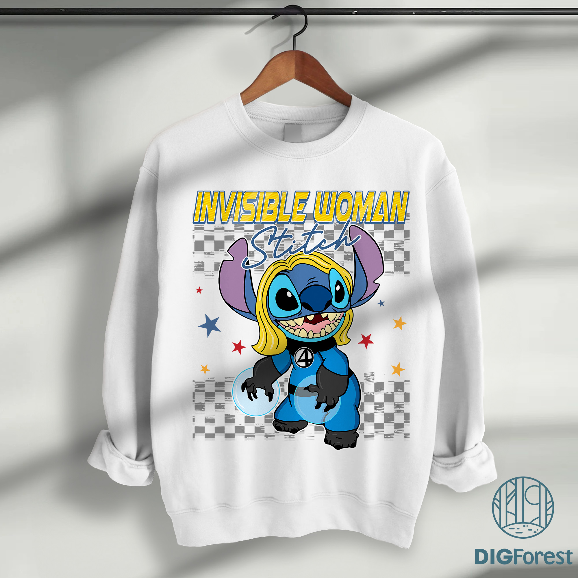 Invisible Woman Stitch Cosplay PNG – Fantastic Four, Disneyland Stitch Costume, Superhero Stitch, Stitch Birthday Design Invisible Woman Stitch Cosplay PNG – Fantastic Four, Disneyland Stitch Costume, Superhero Stitch, Stitch Birthday Design