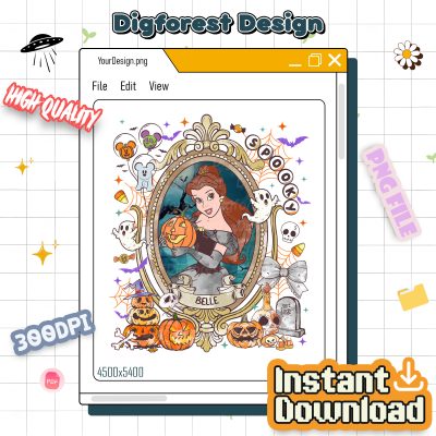 Disneyland Princess Halloween PNG Bundle – Princess Skeleton Coquette, Disneyland Halloween, Party Design