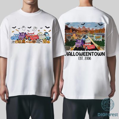 Retro Cars Movie Characters Halloween PNG – Cars Movie Halloween, Disneyland Halloween, Party, Halloween Trip Design