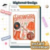 In My Showgirl Era PNG – Showgirl Life, Retro Showgirl, Swiftie Gifts, In My Era, Taylor Swift Design