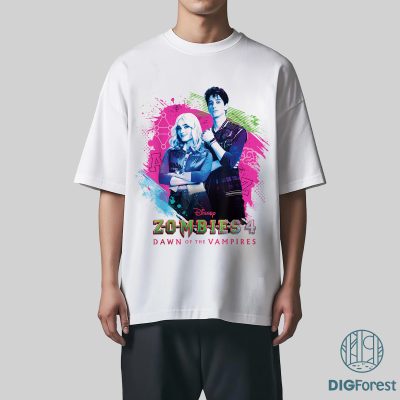 Disney Zombies 4 PNG – Zed And Addison PNG, Movie Poster PNG, Family Trip Disney 2025 PNG