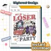Get In Loser Pixar Fest PNG – Disney Pixar Pals, Friendship & Beyond, Lightning McQueen Cars Design