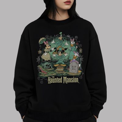 Vintage Disney Haunted Mansion PNG – Welcome Foolish Mortals, Mickey’s Not So Scary Halloween Design