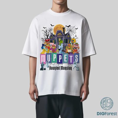 Disneyland Muppets Haunted Mansion PNG – Hitchhiking Ghosts PNG, Halloween Movie PNG