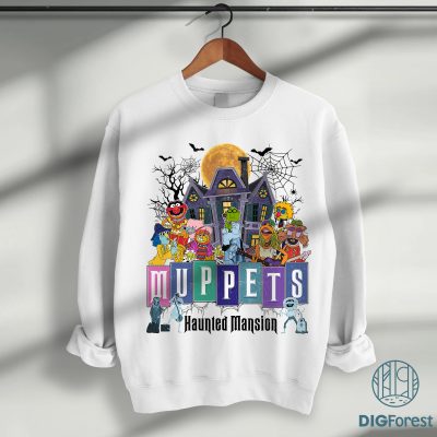 Disneyland Muppets Haunted Mansion PNG – Hitchhiking Ghosts PNG, Halloween Movie PNG