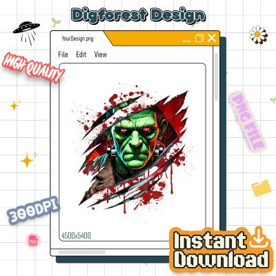 Halloween Horror Character PNG – Horror Movie PNG, Scary Halloween PNG, Spooky Season PNG
