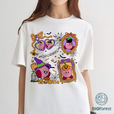 Coquette Kirby Halloween PNG - Kirby Halloween Costume, Magic Mirror PNG, Ribbon Coquette PNG, Trick Or Treat