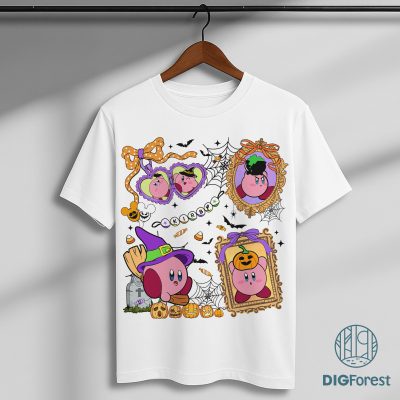 Coquette Kirby Halloween PNG - Kirby Halloween Costume, Magic Mirror PNG, Ribbon Coquette PNG, Trick Or Treat