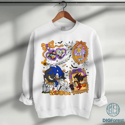 Coquette Sonic Halloween PNG - Sonic Halloween Costume, Trick Or Treat, Spooky Season, Halloween 2025