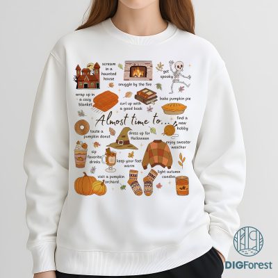 Fall Bucket List - Spooky Season List, Fall Printable, Family Bucket List, Fall Family List, Autumn Bucket List, Fall To Do List