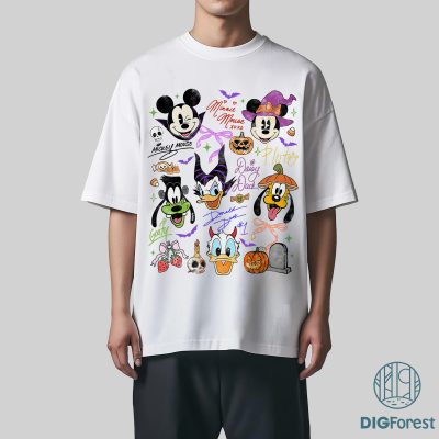 Coquette Bow Mickey And Friends Halloween PNG - Disneyland Halloween, Mickey's Not So Scary Halloween Party