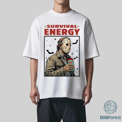 Jason Voorhees Halloween Horror Characters - Drink Alani Jason Voorhees PNG, Special T-Shirt Design, Horror PNG