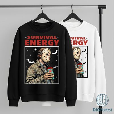 Jason Voorhees Halloween Horror Characters - Drink Alani Jason Voorhees PNG, Special T-Shirt Design, Horror PNG