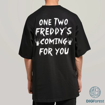 Freddy Krueger Halloween PNG - One Two Freddy’s Coming For You, Horror Movie Villain Digital PNG