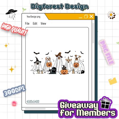 Cute Ghost Dog Halloween PNG - Halloween Dog Lovers, Spooky Season, Ghost, Funny Halloween Dog PNG