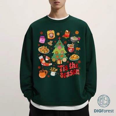 Tis The Season Conchas PNG - Mexican Christmas Pan Dulce PNG, Latina Christmas PNG, Feliz Navidad PNG