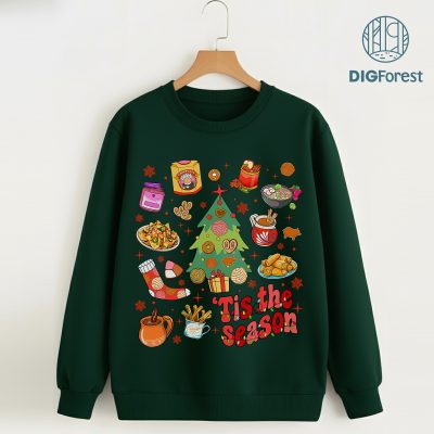 Tis The Season Conchas PNG - Mexican Christmas Pan Dulce PNG, Latina Christmas PNG, Feliz Navidad PNG