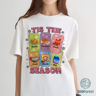 Tis The Season Mexican Christmas PNG - Pan Dulce PNG, Spanish Christmas Design, Funny Pink Holiday PNG