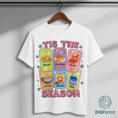 Tis The Season Mexican Christmas PNG - Pan Dulce PNG, Spanish Christmas Design, Funny Pink Holiday PNG