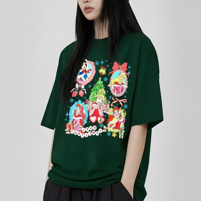 Coquette Bow Disney Princess Christmas - Magic Kingdom Castle PNG, Disney Girl Trip 2025, Princess Holiday Gift