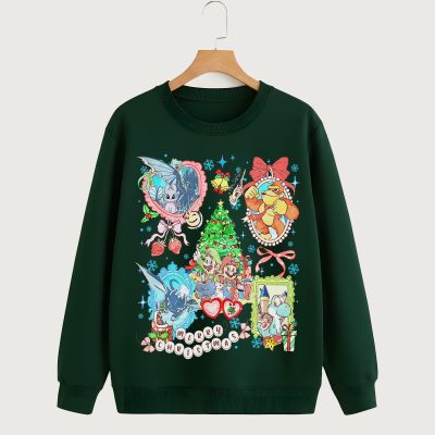 Watercolor Epic Universe Christmas PNG, Coquette Bow PNG, Universal Family Christmas, Disneyland Holiday PNG