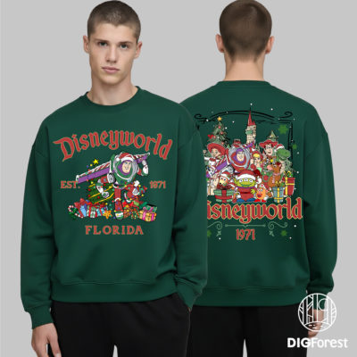 Buzz Lightyear DisneyWorld Est 1971 Christmas PNG - Toy Story Christmas PNG, Magic Kingdom Holiday Christmas 2025