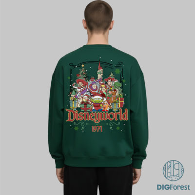 Buzz Lightyear DisneyWorld Est 1971 Christmas PNG - Toy Story Christmas PNG, Magic Kingdom Holiday Christmas 2025