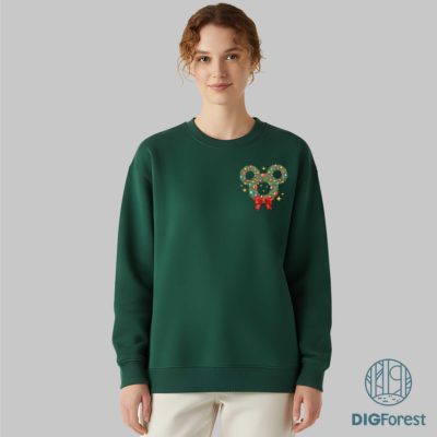 Vintage Disney Castle Christmas PNG - Coquette Bow Holiday, Disney Merry Xmas PNG, Disneyland Family Christmas Trip