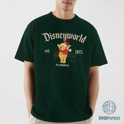 Disneyworld Est 1971 Pooh Characters Christmas PNG - Winnie The Pooh Christmas PNG, Disneyland Family Xmas Disneyworld Est 1971 Pooh Characters Christmas PNG - Winnie The Pooh Christmas PNG, Disneyland Family Xmas