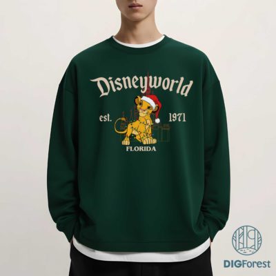 Disneyworld Est 1971 Simba Characters Christmas PNG - Lion King Christmas PNG, Disneyland Family Xmas Disneyworld Est 1971 Simba Characters Christmas PNG - Lion King Christmas PNG, Disneyland Family Xmas