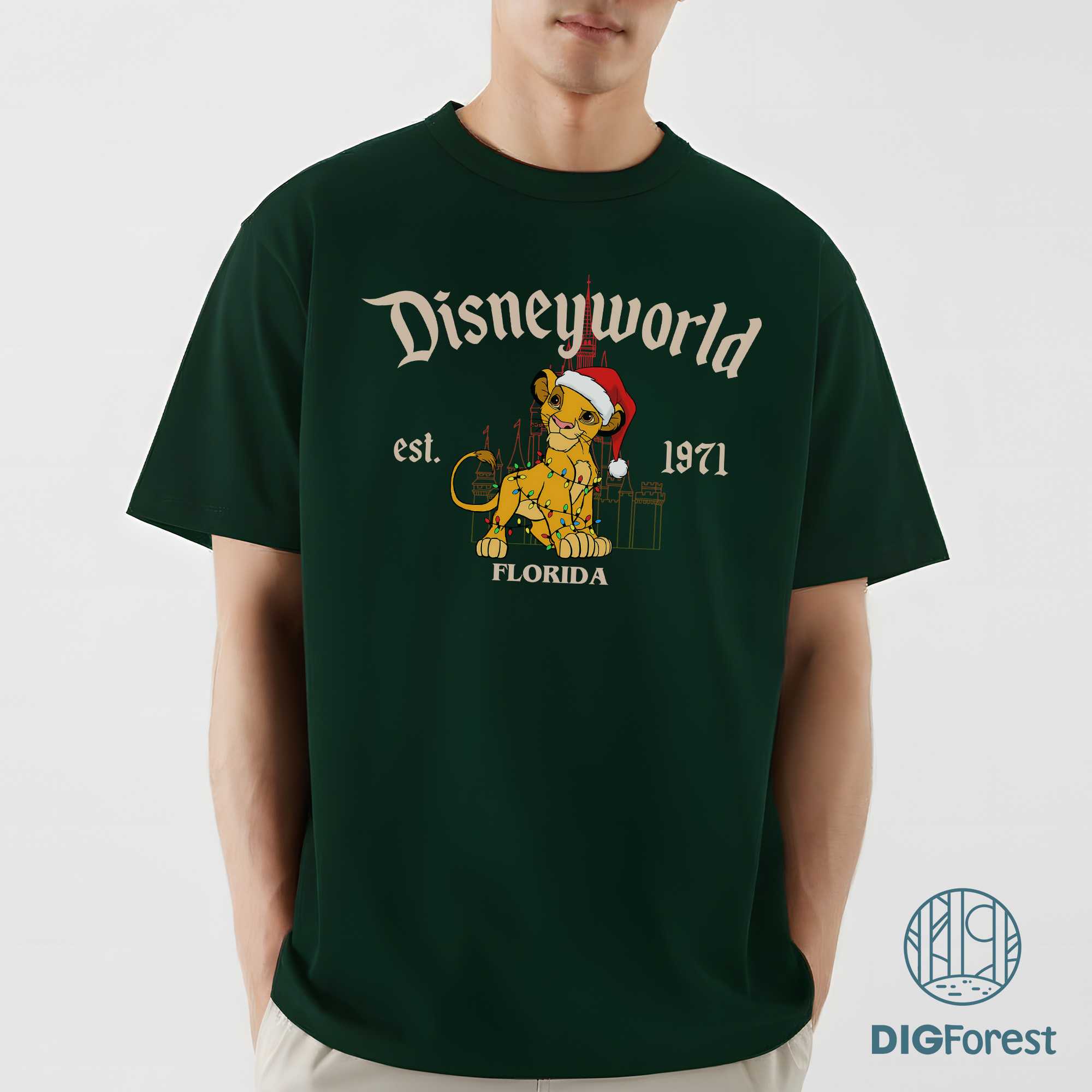Disneyworld Est 1971 Simba Characters Christmas PNG - Lion King Christmas PNG, Disneyland Family Xmas Disneyworld Est 1971 Simba Characters Christmas PNG - Lion King Christmas PNG, Disneyland Family Xmas