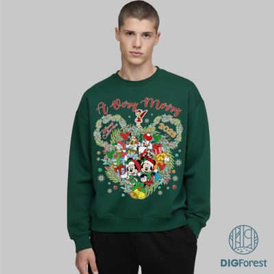 Disney Santa Mickey & Friends Christmas PNG - Very Merry Party 2025, Disneyland Family Trip, Coquette Bow Castle Xmas Disney Santa Mickey & Friends Christmas PNG - Very Merry Party 2025, Disneyland Family Trip, Coquette Bow Castle Xmas