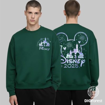 Mickey Disney Vacation 2026 Family Trip PNG - Disneyland & Disneyworld Matching Couple Vacation PNG