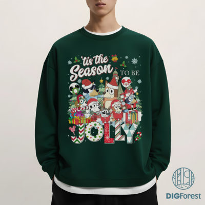 Disney Tis The Season Christmas PNG Bundle – Mickey Christmas PNG, Disney Xmas PNG, Cartoon Movie Holiday