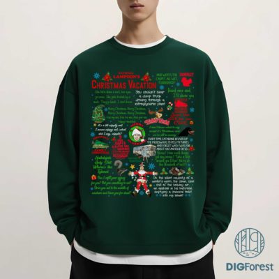 National Lampoon’s Christmas Vacation PNG – Funny Holiday Movie Quotes, Griswold Family Christmas Design