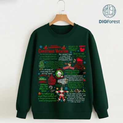 National Lampoon’s Christmas Vacation PNG – Funny Holiday Movie Quotes, Griswold Family Christmas Design