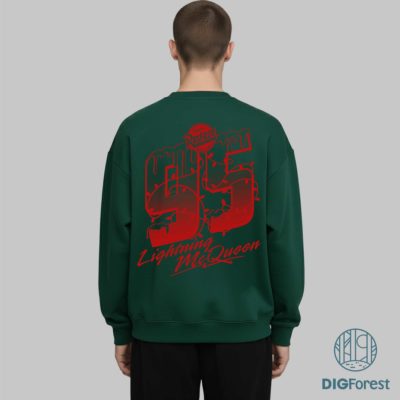 Christmas Cars Santa PNG – Lightning McQueen Xmas Design, Disney Merry Christmas Holiday PNG