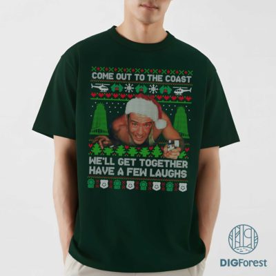 Die Hard Ugly Christmas PNG – Nakatomi Plaza John McClane Xmas Movie Holiday Design