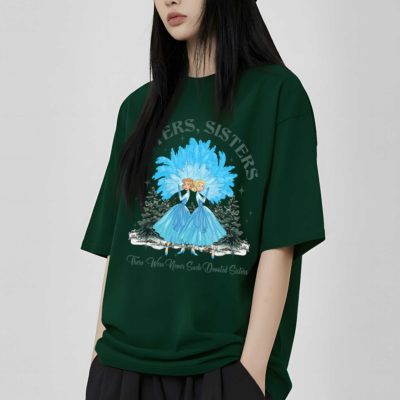 Groovy Sisters Devoted Sisters PNG – Christmas Movie Quote Design, Xmas Sisters Holiday Graphic