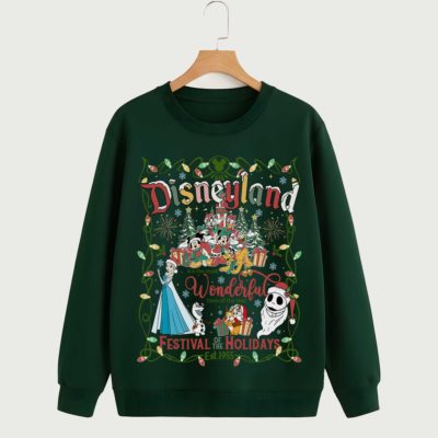 Mickey’s Very Merry Christmas Party 2025 PNG – WDW Mickey & Friends Family Matching Xmas Design