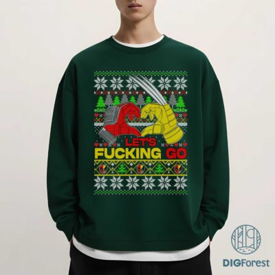 Deadpool & Wolverine Ugly Christmas PNG – Superhero Xmas Design, Disneyland Family Matching Vacation Deadpool & Wolverine Ugly Christmas PNG – Superhero Xmas Design, Disneyland Family Matching Vacation