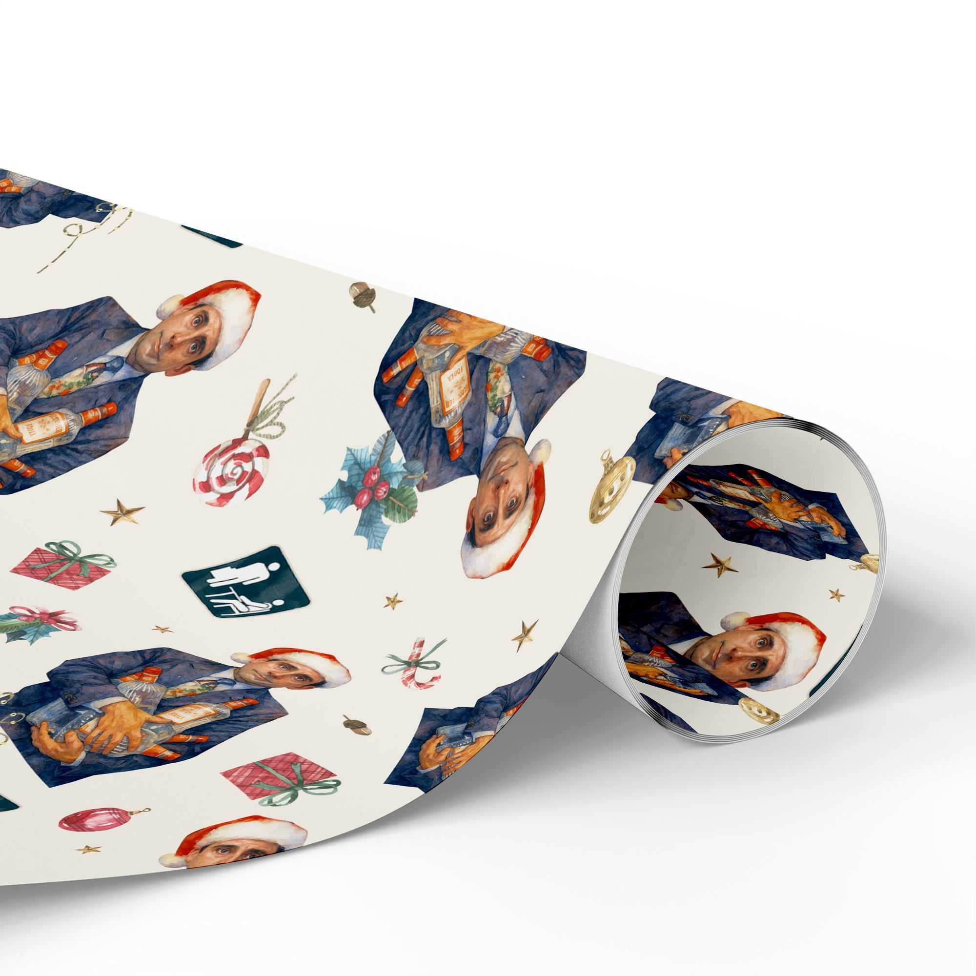 The Office Michael Scott Wrapping Paper – Awkward Manager Holiday Gift Wrap, Workplace Humor Roll The Office Michael Scott Wrapping Paper – Awkward Manager Holiday Gift Wrap, Workplace Humor Roll