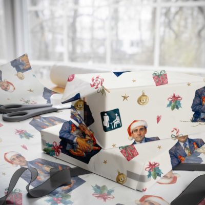 The Office Michael Scott Wrapping Paper – Awkward Manager Holiday Gift Wrap, Workplace Humor Roll The Office Michael Scott Wrapping Paper – Awkward Manager Holiday Gift Wrap, Workplace Humor Roll