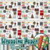 Home Alone Christmas Movie Wrapping Paper – Kevin McCallister Funny Xmas Quotes Watercolor Gift Wrap