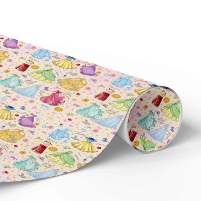 Retro Watercolor Princess Wrapping Paper – Digital Download Birthday & Special Occasion Gift Wrap Retro Lilo & Stitch Coquette Bows Wrapping Paper – Digital Download Disneyland Gift Wrap