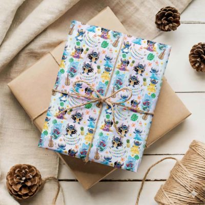 Retro Lilo & Stitch Coquette Bows Wrapping Paper – Digital Download Disneyland Gift Wrap Retro Lilo & Stitch Coquette Bows Wrapping Paper – Digital Download Disneyland Gift Wrap