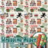National Lampoon Christmas Vacation Wrapping Paper – Funny Clark Griswold & Cousin Eddie Xmas Gift Wrap National Lampoon Christmas Vacation Wrapping Paper – Funny Clark Griswold & Cousin Eddie Xmas Gift Wrap