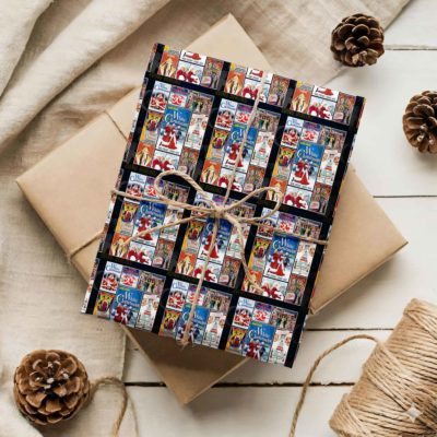 White Christmas Wrapping Paper – Funny Holiday Movie Gift Wrap, Sister Christmas Wrap, Festive Xmas Gift Paper White Christmas Wrapping Paper – Funny Holiday Movie Gift Wrap, Sister Christmas Wrap, Festive Xmas Gift Paper