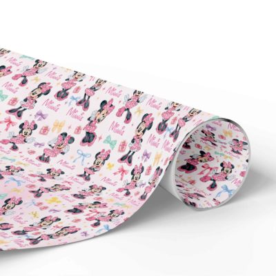 Disney Minnie Christmas Wrapping Paper – Cute Kawaii Pink Xmas Gift Wrap for Holiday Gifts Disney Minnie Christmas Wrapping Paper – Cute Kawaii Pink Xmas Gift Wrap for Holiday Gifts