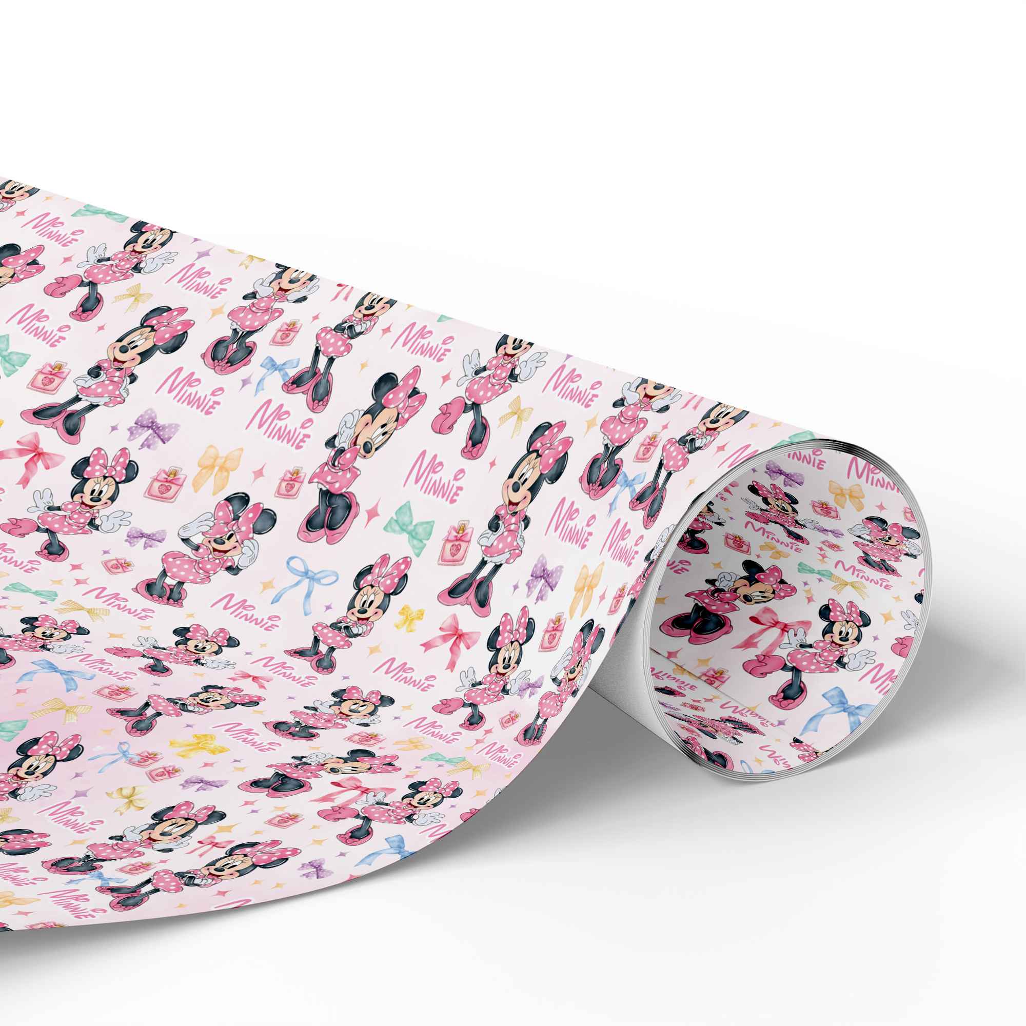 Disney Minnie Christmas Wrapping Paper – Cute Kawaii Pink Xmas Gift Wrap for Holiday Gifts Disney Minnie Christmas Wrapping Paper – Cute Kawaii Pink Xmas Gift Wrap for Holiday Gifts
